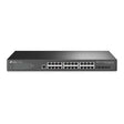 TP-Link TL-SG3428X JetStream 24-портен гигабитен L2+ управуван свич со 4 10GE SFP+ слотови 
