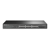 TP-Link TL-SG3428X JetStream 24-портен гигабитен L2+ управуван свич со 4 10GE SFP+ слотови 