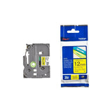 TZE631 12mm Black on Yellow