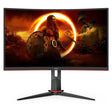 AOC FullHD рамен LED монитор за игри со позадинско осветлување 24G2ZE 