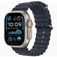 Apple Watch Ultra 2 GPS + Cellular 49mm титаниумско куќиште со сина океанска лента 