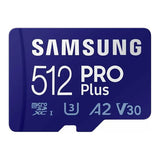 SAMSUNG 512GB PRO Plus MicroSD+ адаптер 