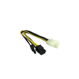 Конвертор 2xMOLEX(m) во PCIe(6+2) 