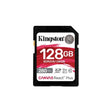 Kingston 128GB Canvas React Plus SDXC UHS-II 280R/100W U3 V60 за Full HD/4K 