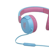 JBL JR310 сини детски слушалки 