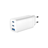 Gembird 3-портен 65 W GaN USB брз полнач за напојување 