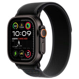 Apple Watch Ultra2 v2 Cellular 49mm Black Titanium Case with Black Trail Loop - M/L