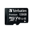 VERBATIM MICRO SDXC 128GB PREMIUM ВКЛ. АДАПТЕР КЛАСА 10