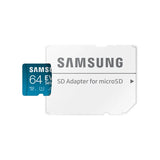 SAMSUNG 64GB EVO MicroSD+ адаптер 