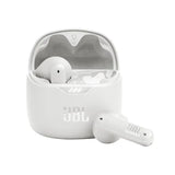 JBL TUNE FLEX безжични слушалки со поништување на бучава во бели бои 