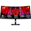 Xiaomi Curved G34WQi WQHD 180Hz UltraWide закривен монитор за игри 