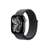 Apple Watch S11 GPS 42mm Jet Black Aluminium Case with Black Sport Band - S/Mmeqt4rk/a