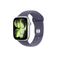 Apple Watch S11 GPS 46mm сребрено алуминиумско куќиште со виолетова магла спортска лента - M/L 
