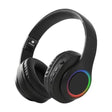 Слушалки за напојување D812-LED (црни) 