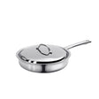 Bratstvo Inox Pan 24cm with Lid