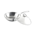 Bratstvo Inox Pan 24cm with Glass Lid - Biser