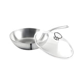 Bratstvo Inox Pan 24cm with Glass Lid - Biser