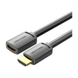 VENTION HDMI-A машки на HDMI-A женски 4K HD кабел PVC тип 3M црн