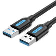 VENTION USB 3.0 A машки на A машки кабел 2M црн PVC тип
