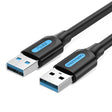 VENTION USB 3.0 A машки на A машки кабел 3M црн PVC тип
