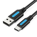 VENTION USB 2.0 A Машки на Type-C Машки 3А Кабел 1M Црн