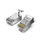 VENTION Cat.7 FTP RJ45 модуларен приклучок, проѕирен, 10 парчиња