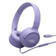 JBL T 520 USB-C Purple wired headphones