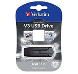 USB драјв 64GB Verbatim V3 црн USB 3.0