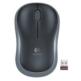 LOGITECH БЕЗЖИЧЕН ГЛУШЕЦ M185 SWIFT СИВ