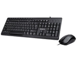 GIGABYTE KM6300 МУЛТИМЕДИЈАЛНА ТАСТАТУРА СО ГЛУШЕЦ USB СТИЛСКА ТЕНКА ЦРНА