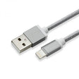 SBOX LIGHTNING 1.5M КАБЕЛ ЗА ЈАБОЛКО СИВА БОЈА