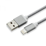 SBOX LIGHTNING 1.5M КАБЕЛ ЗА ЈАБОЛКО СИВА БОЈА