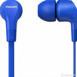PHILIPS 1105 СЛУШАЛКИ СО МИКРОФОН СИНИ