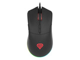 GENESIS KRYPTON 290 6400DPI ГАМЕРСКИ ГЛУШЕЦ RGB ЦРН СО СОФТВЕР