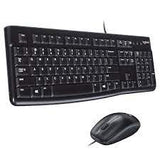 LOGITECH DESKTOP ТАСТАТУРА MK120 СО ОПТИЧКИ ГЛУШЕЦ, ЦРНА