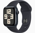 Apple Watch SE (2-ра генерација) GPS 40mm Midnight Alu футрола со Midnight Sport ремен - M/L 