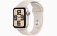 Apple Watch SE (2-ра генерација) GPS 44mm Starlight алуминиумска футрола со Starlight спортски ремче M/L