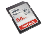 SANDISK 64GB ULTRA SDXC 140MB/s КЛАСА 10 UHS-I