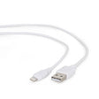 USB кабел за Apple уреди Lightning Gembird 2м бел