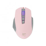 Глушец White Shark Gaming Gareth 6400dpi Розов