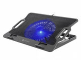 Поставувач/ладилник за лаптоп Natec Dipper до 15,6" 1xвентилатор/LED светло 