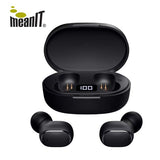 Слушалки MeanIT B60 TWS Bluetooth со микрофон, црни