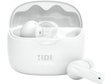 JBL Tune Beam Bluetooth слушалки со микрофон, бели