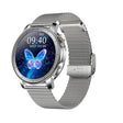 North Edge Healthcare Watch V65 Silver with Heart Rate, Blood Pressure, Blood Oxygen
