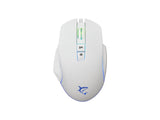Глушец White Shark Gaming Gareth 6400dpi Бело
