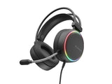 Слушалки Genesis Gaming Neon 613 RGB со позадинско осветлување во црно