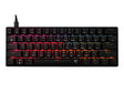 Тастатура White Shark Gaming Shinobi 2 60% Механичка RGB Црна Црвена Прекинувач Топла замена