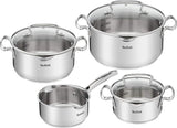 TEFAL G719S735 КОМПЛЕТ ОД 7 ПАРЧИЊА ИНОКС ДУЕТО