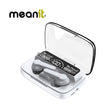 Слушалки MeanIT B400 TWS Bluetooth со микрофон, бели