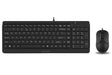 Тастатура A4 Fstyler со глушец, црна
